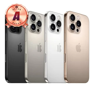 【Apple】A級福利品 iPhone 16 Pro 1TB 6.3吋(贈快充頭+快充線)