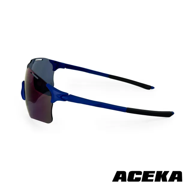 【ACEKA】台灣製墨鏡鋒速霧藍運動太陽眼鏡(TRENDY 休閒運動系列)