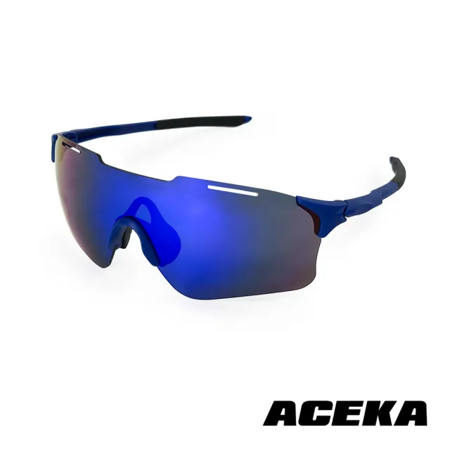 【ACEKA】台灣製墨鏡鋒速霧藍運動太陽眼鏡(TRENDY 休閒運動系列)