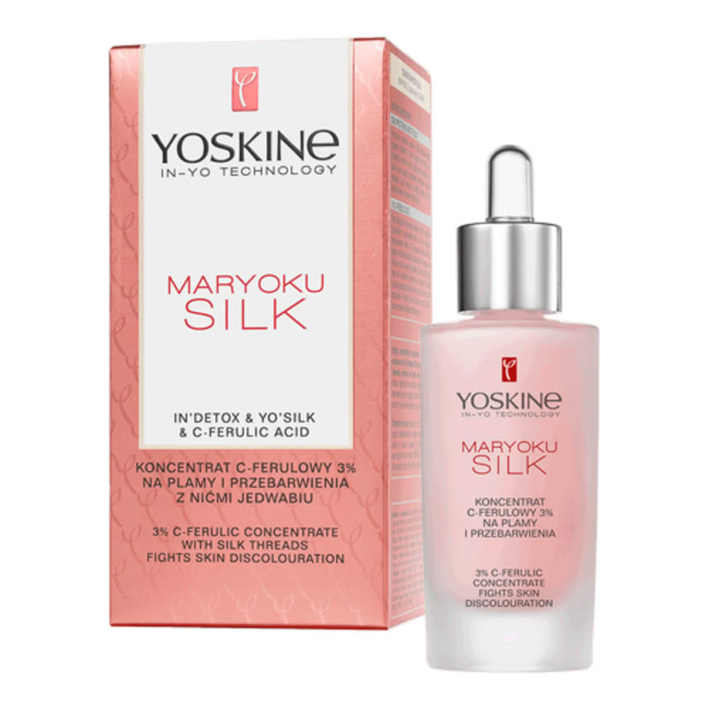 【YOSKINE】魔幻絲綢均勻膚色精華液30ml 維生素C 蠶絲萃取 快速吸收 敏感肌適用 官方正貨(精華液)