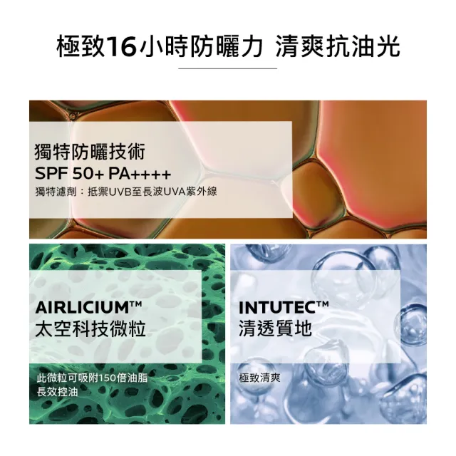 【理膚寶水】太空防曬雙入組★全護極致抗油光防曬亮白乳 UVA PRO 30ml*2_H