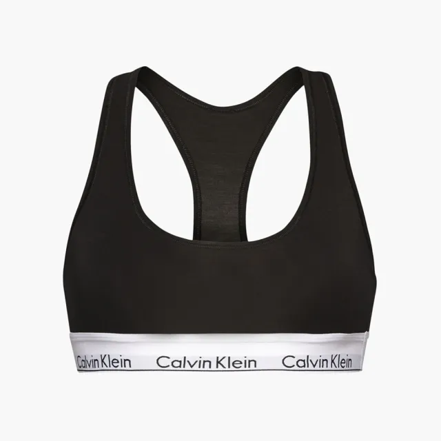 【Calvin Klein 凱文克萊】Modern Cotton Bralette女內衣 棉質寬版鬆緊帶無襯運動內衣/CK內衣(多色任選)