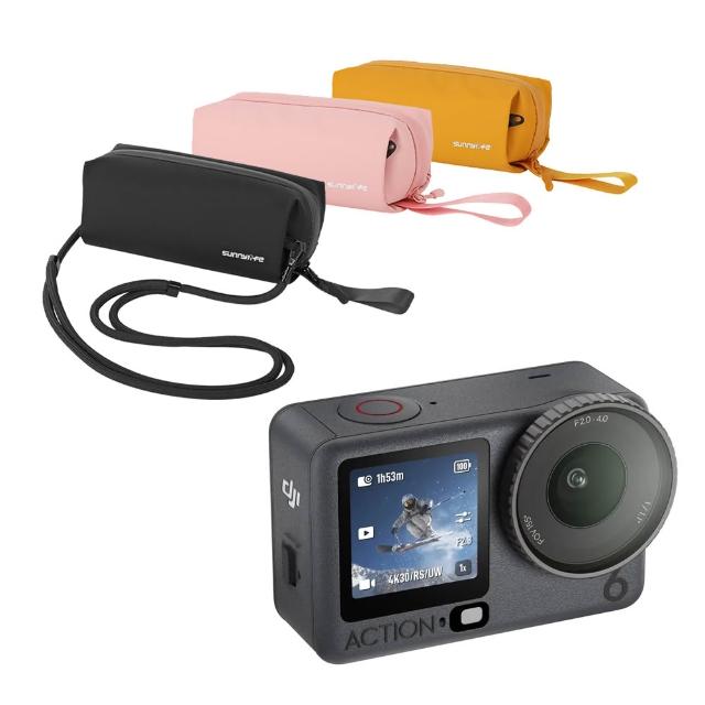 【DJI】Osmo Action 6 暢拍套裝 + 收納軟包(公司貨)