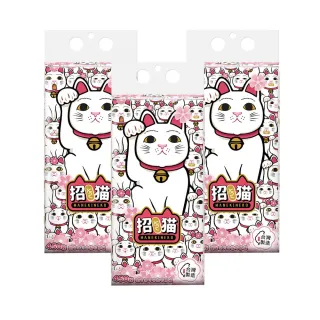 【東京豪德寺】招財貓三層提掛式底部抽衛生紙450抽10提/箱(三層厚實立體壓花)