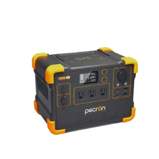 【Pecron】1200W 性能小鋼炮+120W太陽能板 優惠套組(悠遊戶外)