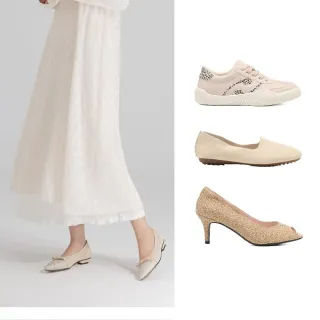 【AS集團】MELROSE 簡約日常 娃娃鞋/樂福鞋/低跟鞋/高跟鞋(多款任選)