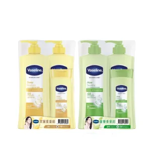 【Vaseline 凡士林】經典系列潤膚露獨家款重量組(320/400mlx2+100/120mlx2)