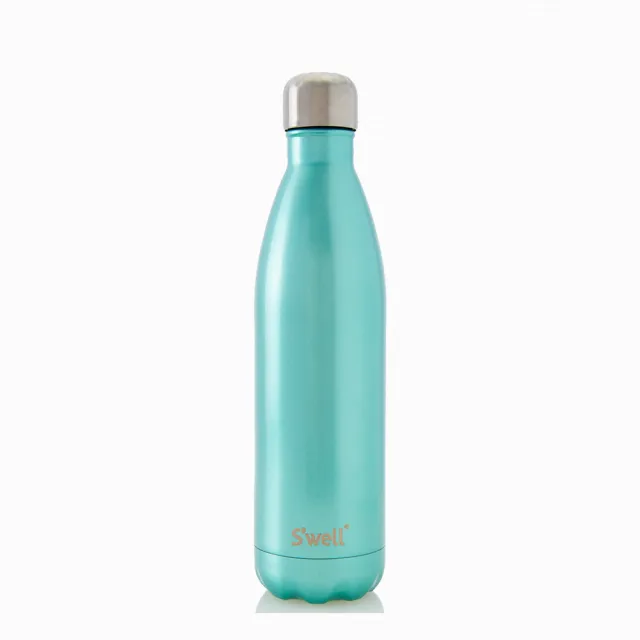 【S’well】Sweet mint-25oz-美國時尚不鏽鋼保冷.保溫瓶750ml(GLITTER COLLECTION)