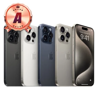 【Apple】A級福利品 iPhone 15 Pro Max 1TB 6.7吋(贈快充頭+快充線+鏡頭貼)