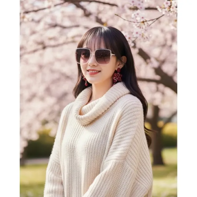 【COACH】方形膠框抗UV太陽眼鏡(HC8368D-511136)