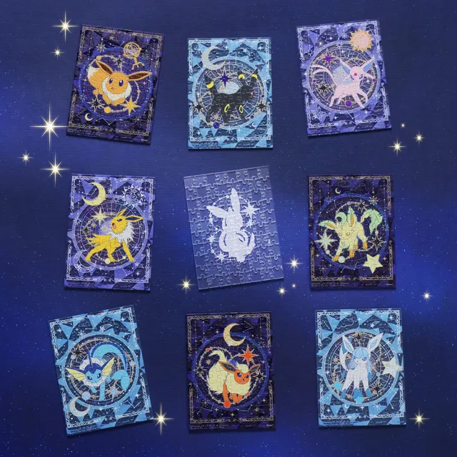 【Pintoo】寶可夢 - 伊布家族 & 星光之夜 - 盲盒8入端盒組