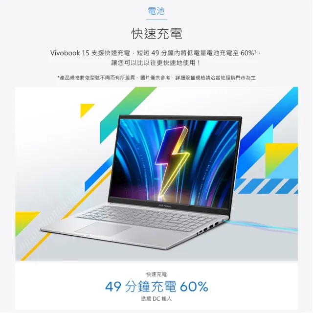 【ASUS 華碩】筆電包/滑鼠組★  15.6吋十核心輕薄筆電(VivoBook X1504VA/十核心/16G/512G SSD/W11)