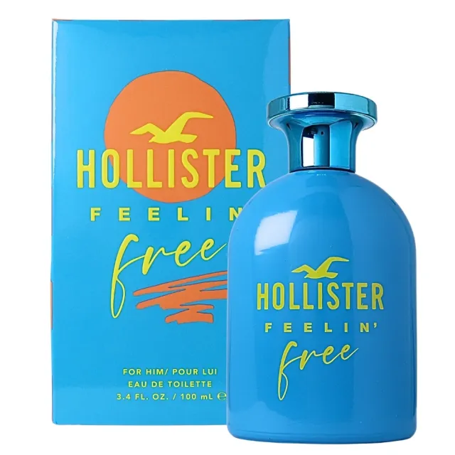 【HOLLISTER Co】Feelin Free for Him 自由之悅男性淡香水 EDT 100ml