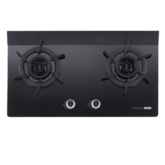 SAKURA櫻花牌 G-2922 雙口瓦斯爐,採用耐熱強化玻璃爐臺與鑄鐵爐頭設計,提供傳統外擴火焰均勻加熱。電子連續點火系統操作簡便,尺寸(含爐架)730 x 420 x 145 mm適合標準廚房安裝。能源效率第一級,瓦斯消耗量8~9kW,產地其他國家,保固1年,BSMI許可依原廠公告。完美選擇高效節能廚房家電,提升烹飪體驗。 SAKURA櫻花牌 G-2922