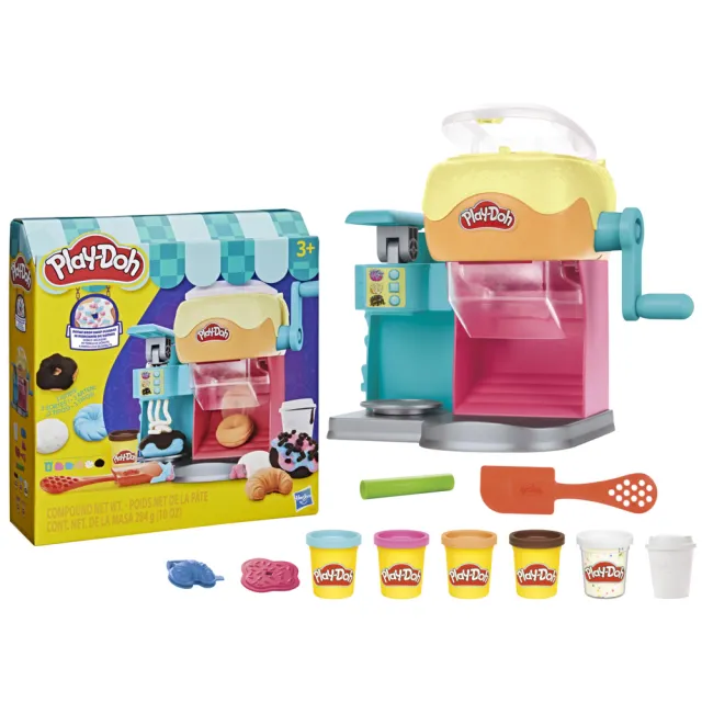 【PLAYDOH 培樂多】創意廚房系列(培樂多 夢幻甜甜圈店遊戲組)
