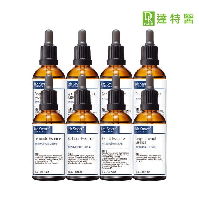 【Dr.Hsieh 達特醫】LabSmart HiTec精華50ml無盒 A醇/神經醯胺/B3/藍銅/六胜肽/玻尿酸