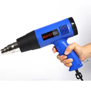 【La Morongo 樂木嚴選】手持熱搜縮熱風槍1800w/220v(熱收縮 封口 溫度顯示 熱風調節)