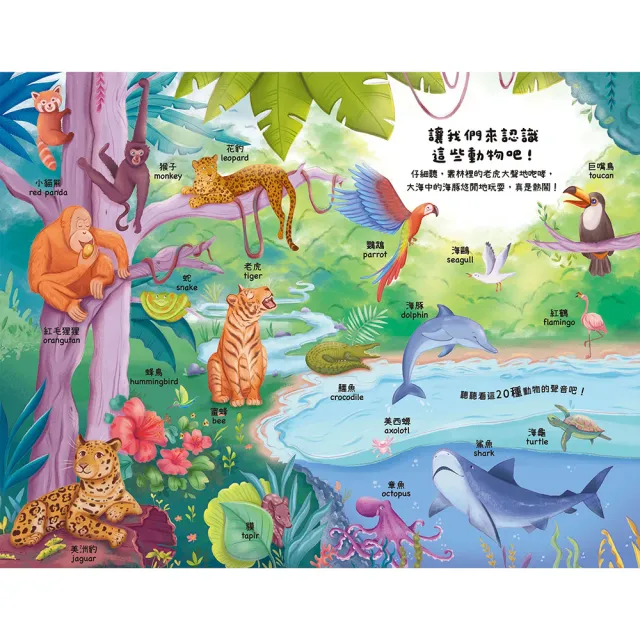 【禾流文創】兩本套書 聽見100種聲音(我知道這些有趣的東西+我知道這些可愛的動物)