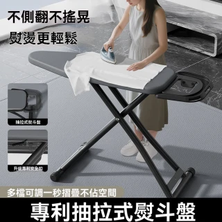 【Quality 聚家】燙衣板折疊家用熨衣板電熨斗墊板防滑熨燙板(簡約風燙衣板/折疊式熨衣板/熨燙工具)