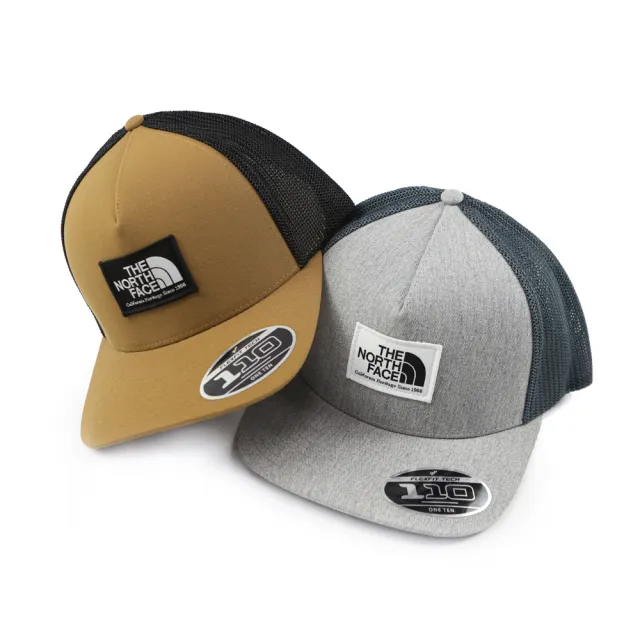 【The North Face】北臉 the north face 網帽 棒球帽 布標 男女皆可 TNF 帽子(1634CQ3)