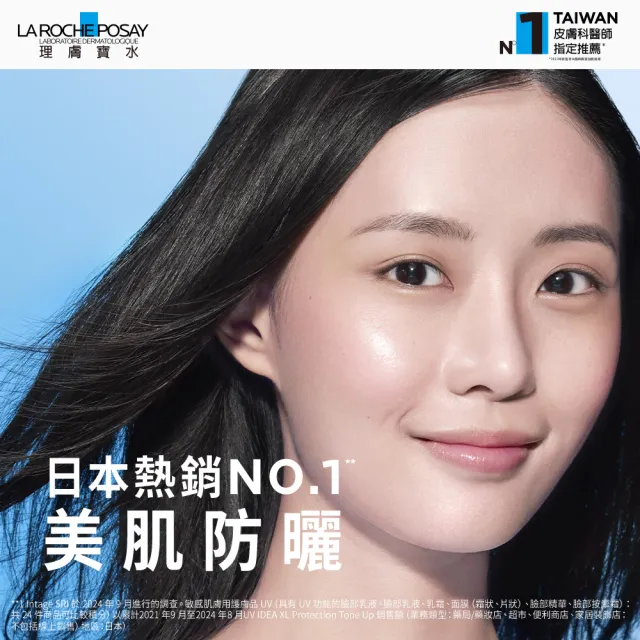 【理膚寶水】雙入組★全護清透亮顏防曬隔離乳 UVA PRO 30ml*2 年度限定組L(新瑰蜜霜/美肌防曬)