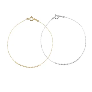 【ALUXE 亞立詩】18K金 K金手鍊 無限星輝 BR0190