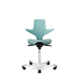 【FLOKK】HAG Capisco Puls 淺海綠 人體工學椅 羊毛 騎馬椅 辦公椅 工作椅 職人椅