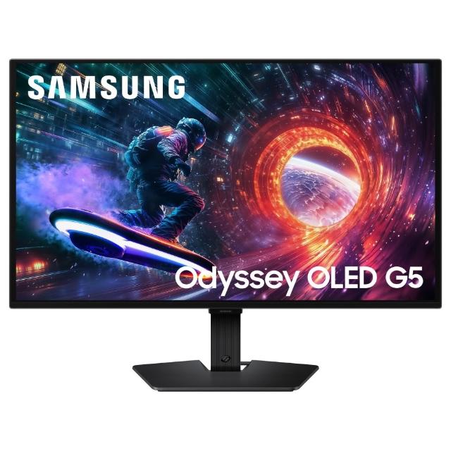 雙11限定【Samsung 三星】S27FG502SC Odyssey OLED G5 27型 QD-OLED QHD 180Hz電競螢幕(G-Sync/HDR/0.03ms)