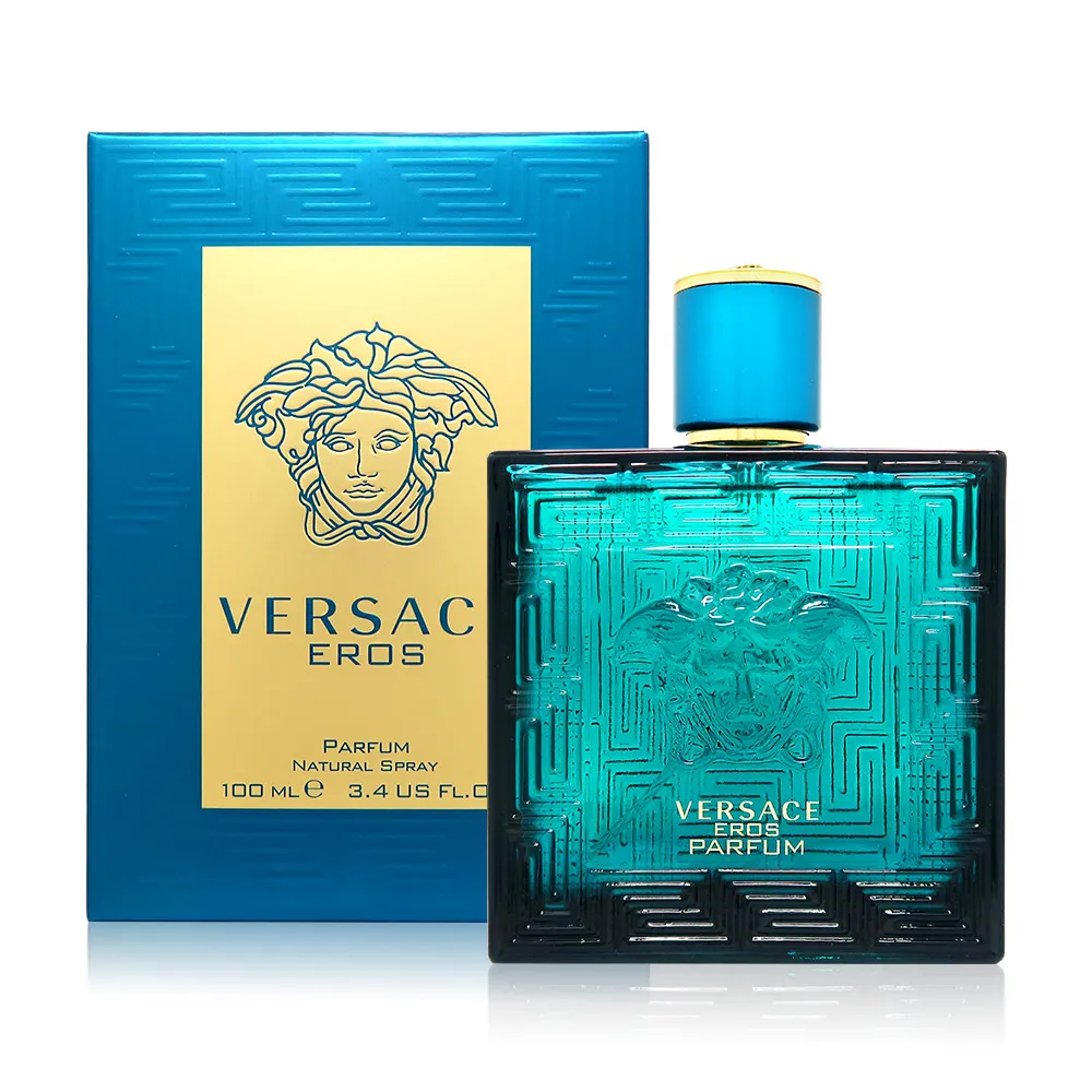 VERSACE 凡賽斯】Eros 艾諾斯愛神男性香精PARFUM 100ml - momo購物網