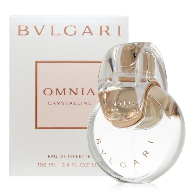【BVLGARI 寶格麗】Omnia Crystalline 白水晶-晶澈女性淡香水 EDT 100ml
