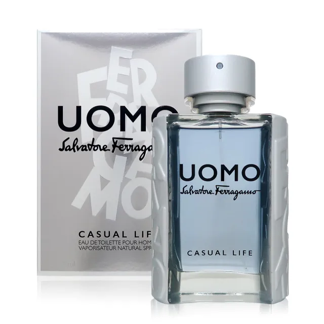 【Salvatore Ferragamo】Uomo Casual Life 峰逸男性淡香水 EDT 100ml