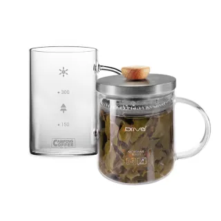 【Driver】獨享冷熱兩用泡茶壺組(泡茶壺 茶具 茶器 茶杯 耐熱玻璃壺 玻璃馬克杯 茶壺茶杯組 送禮推薦)