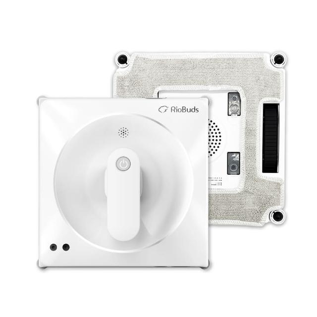 【RioBuds 瑞歐斯】i擦RS7 Plus 擦窗機器人 台灣品牌 雙邊雙噴水 緊貼窗框清潔(吸力升級 濕擦更乾淨)