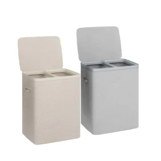 【ELPHECO】雙格洗衣籃 ELPH100BA