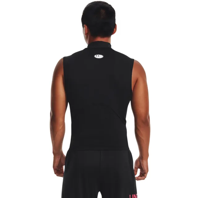 【UNDER ARMOUR】UA 男 HG Armour 緊身背心_1361521-001(黑色)