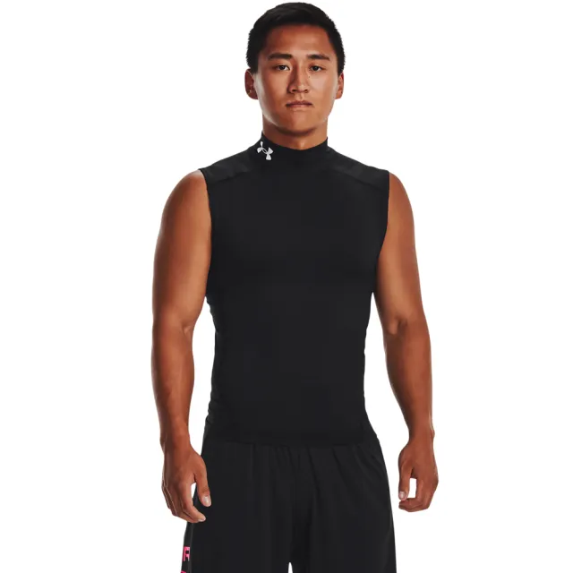 【UNDER ARMOUR】UA 男 HG Armour 緊身背心_1361521-001(黑色)