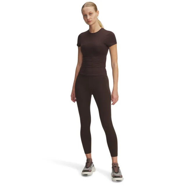 【UNDER ARMOUR】UA 女 Meridian 緊身九分褲_1382525-246(咖色)