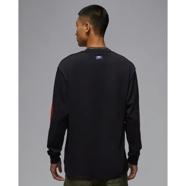 【NIKE 耐吉】長袖上衣 男 喬丹 AS M J RARE AIR WSH 85 LS CREW 黑 IB3135-010