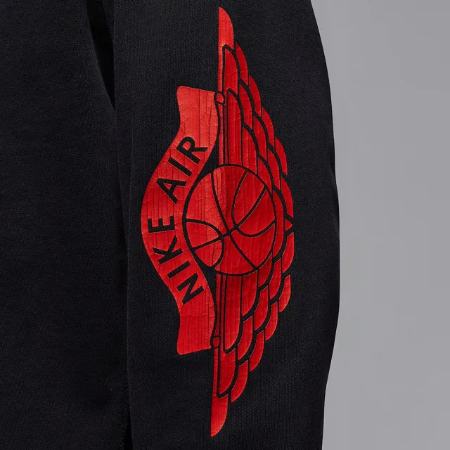 【NIKE 耐吉】長袖上衣 男 喬丹 AS M J RARE AIR WSH 85 LS CREW 黑 IB3135-010