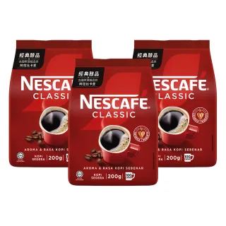 【NESCAFE 雀巢咖啡】醇品補充包200g x3包組