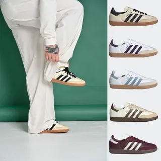 【adidas 愛迪達】運動鞋 休閒鞋 女鞋 SAMBA OG W(ID0478&JS1392&JS1391)
