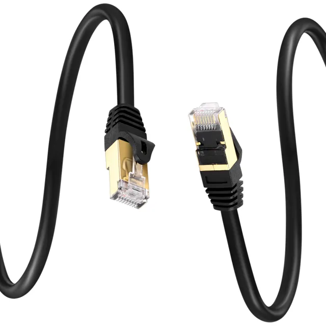 【PowerSync 群加】CAT.8 SFTP 鍍金接頭高速網路線/3m(L8VG0030)