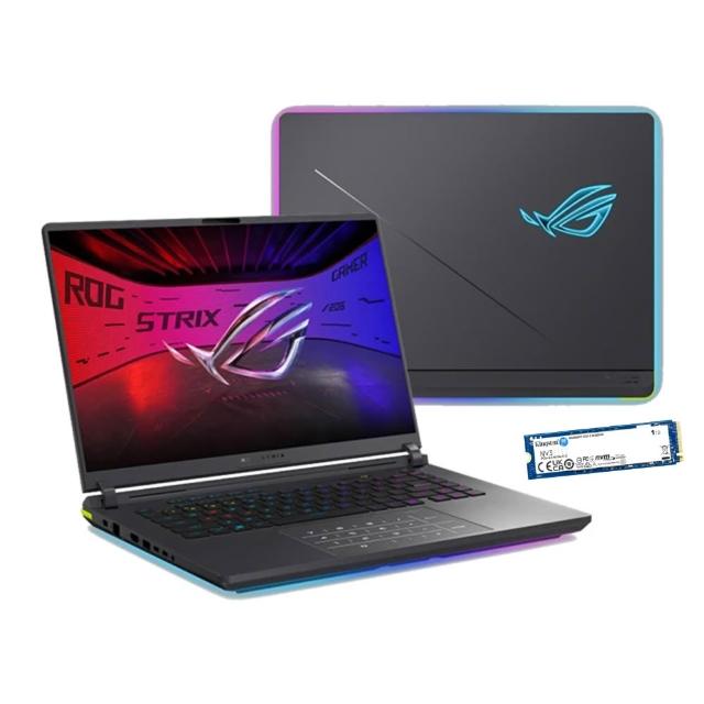 【ASUS】升級1TB組★16吋 i9 GeForce RTX 5070 電競筆電(G615JPR-0051G14900HX-NBL/i9-14900HX/16G/1TB)