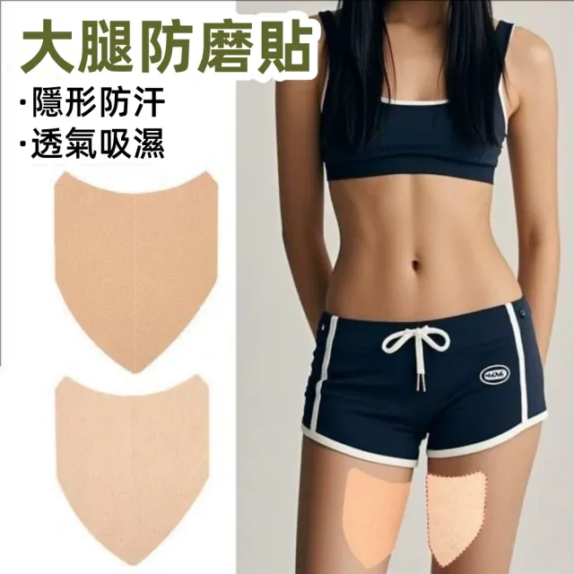 【森田小倉】大腿內側防磨貼 馬拉松跑步防磨貼(帶彈力 胖子不磨推 夏天穿裙子防磨)