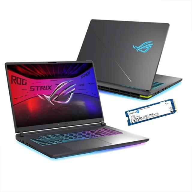 【ASUS】升級1TB組★18吋 Ultra 9 RTX5080 電競AI筆電(G815LW-0031G275HX-NBL/Ultra 9-275HX/16G/1TB/W11)