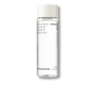 【INNISFREE】官方直營 蘋果籽眼唇卸妝液100ml(3入組)