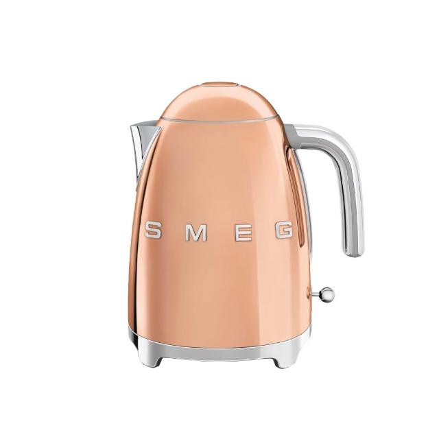 【SMEG】義大利復古美學電熱水壺-玫瑰金(KLF03RGUS)