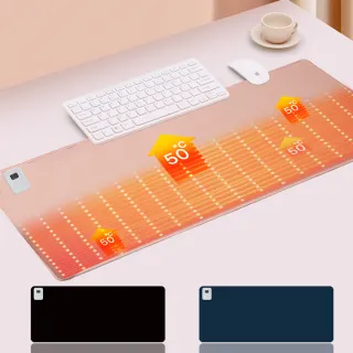 【ANTIAN】辦公室桌面超大發熱滑鼠暖手桌墊 加熱滑鼠墊 電熱暖手墊 學生學習暖桌墊