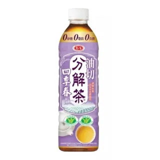 【愛之味】油切分解茶-四季春風味(590ml x 24入/箱)