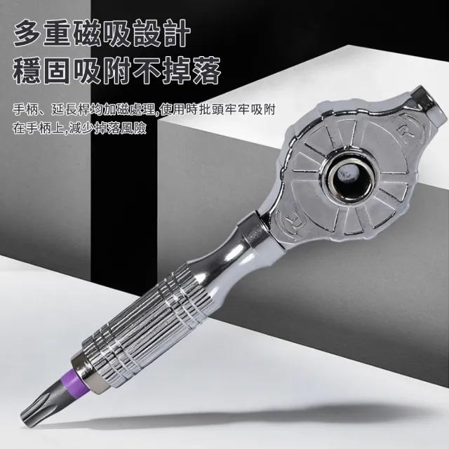 【UMIS】24合1多功能棘輪螺絲刀套裝 家用扳手起子 S2棘輪螺絲批套裝 汽修工具組 維修工具包 套筒棘輪板手